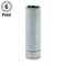 Teng Tools 1/4 in Drive, DEEP, SOCKET, METRIC, M1406055-C M1406055-C - alternate 4